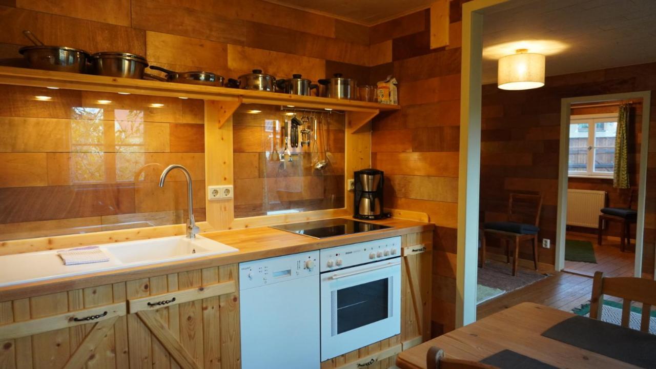Huette Mit Herz Im Harz Apartment Meisdorf Bagian luar foto