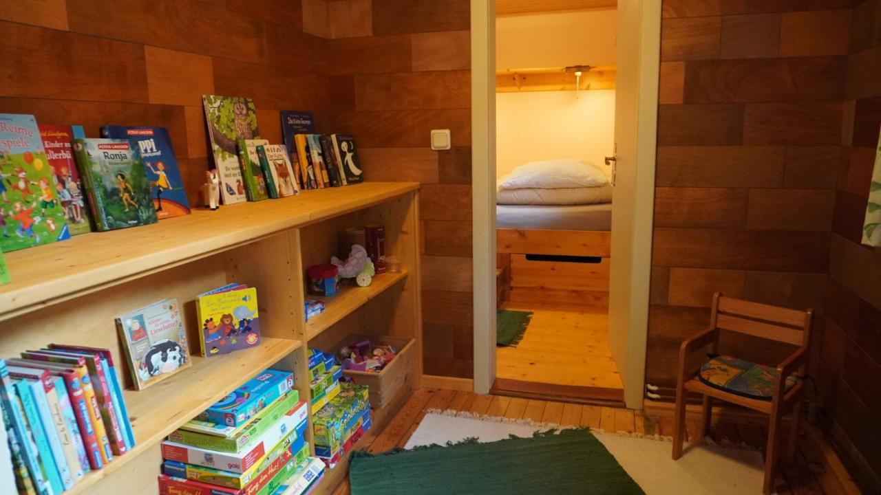 Huette Mit Herz Im Harz Apartment Meisdorf Bagian luar foto